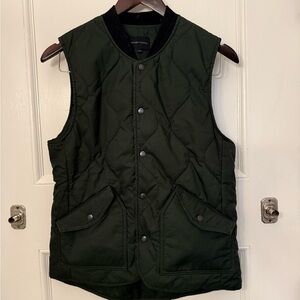 Wings and Horns Green Primaloft Quilted Vest XS